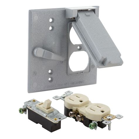 weatherproof toggle switch box cover